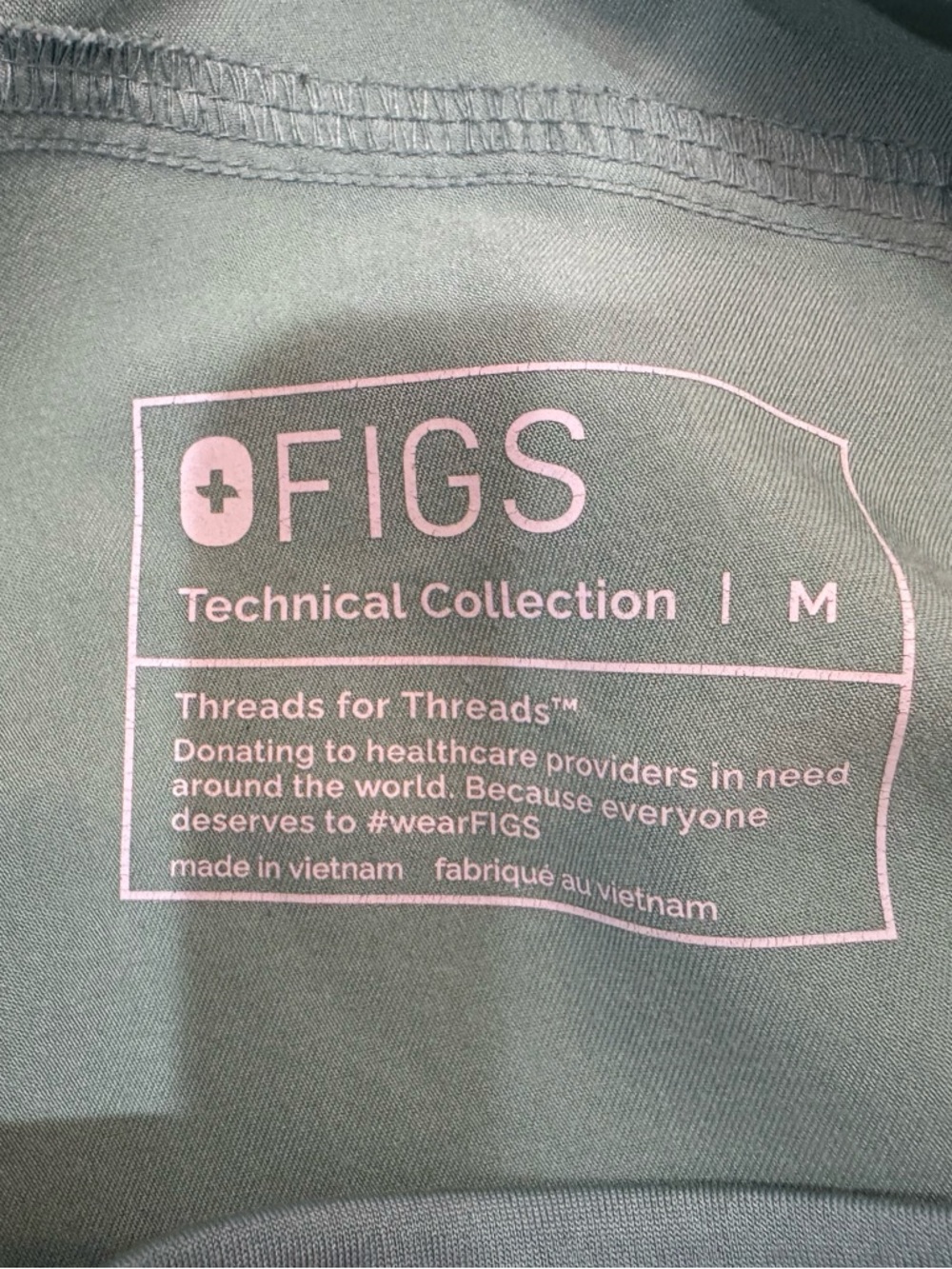 Figs Jade Scrub Set- Small Rafaela Medium Cade Cargo - Picture 13 of 14